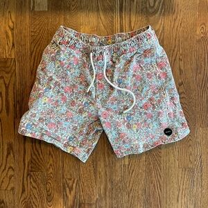 RVCA Floral Print Shorts